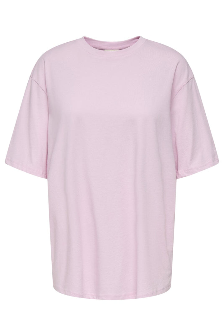 JDY - Jdytinnna S/S Print T-Shirt - 4924451 Pink Lady Strawberry Print