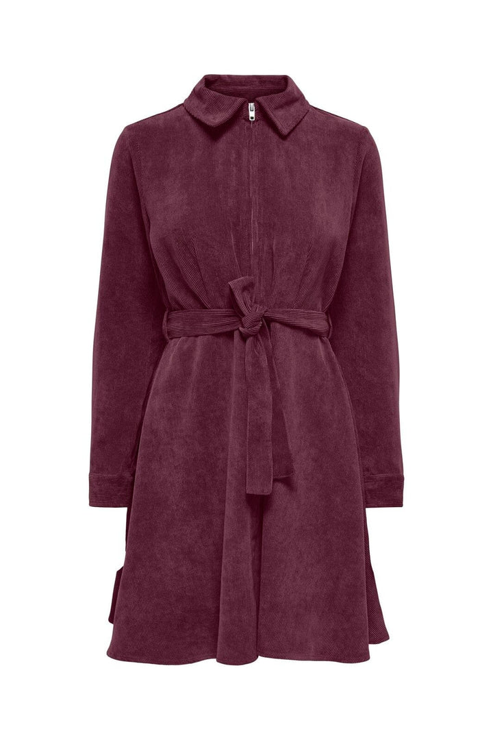 JDY - Jdyulla Ohio L/S Dress Dia - 5143843 Fig
