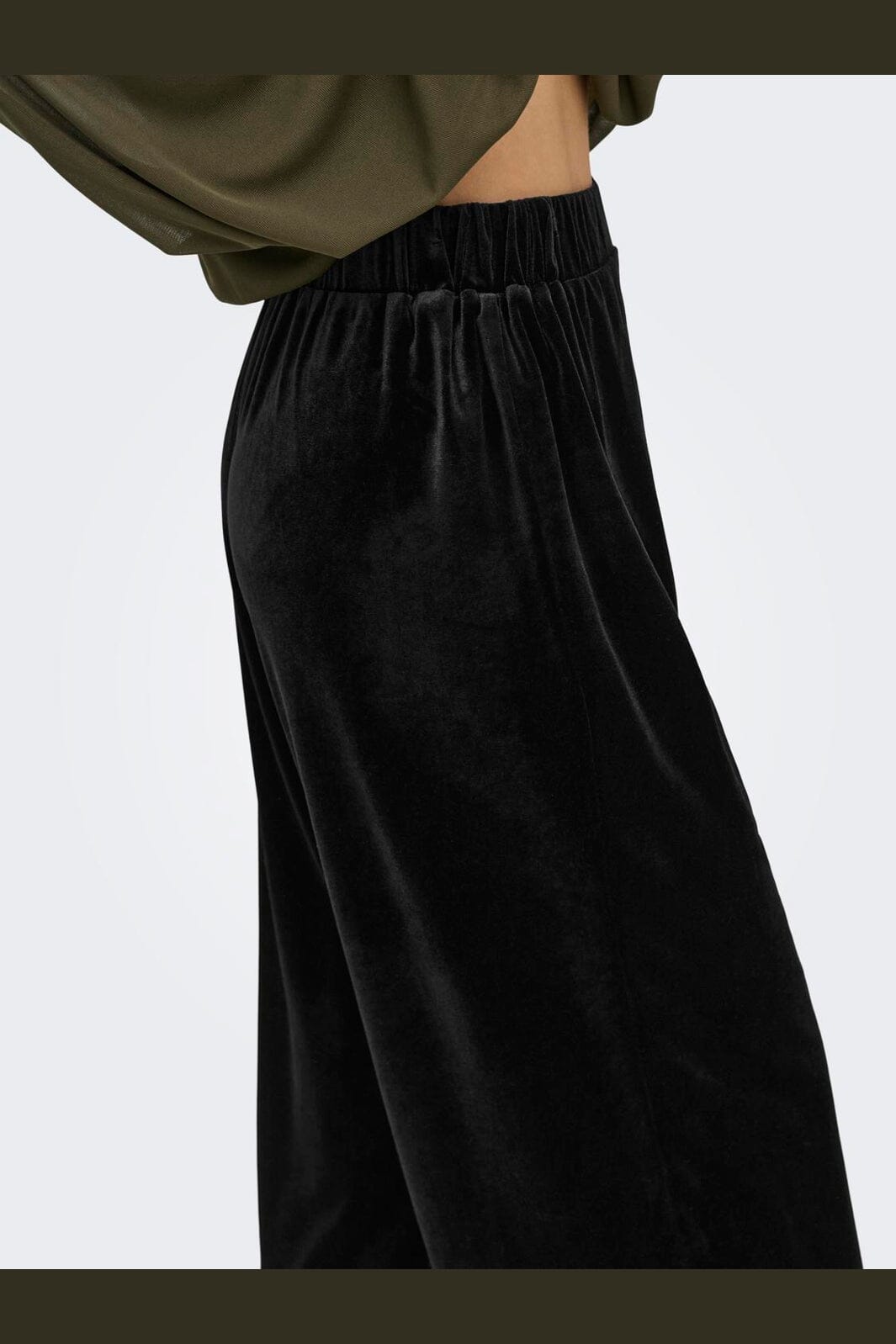 JDY - Jdyvalerie Velvet Lace Pant - 5121633 Black