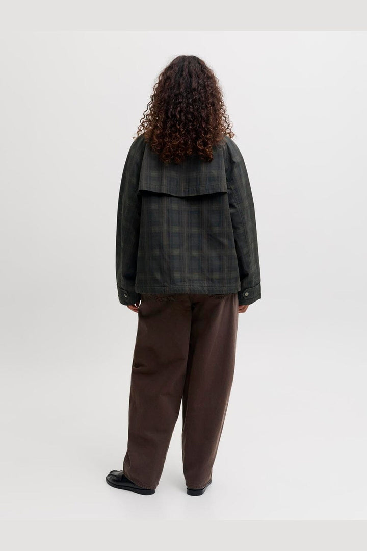 Jjxx - Jxada Check Jacket - 5057030 Dark Green Checks