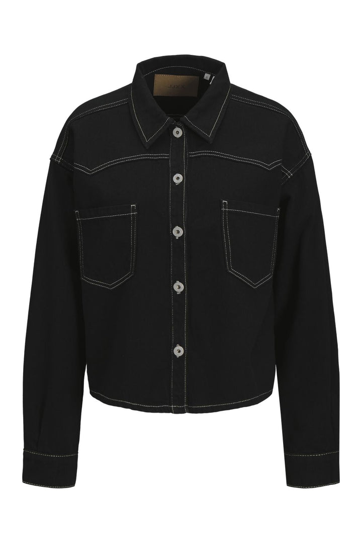 Jjxx - Jxalexa Fia Ovs Ls Denim Shirt - 4845915 Black Denim