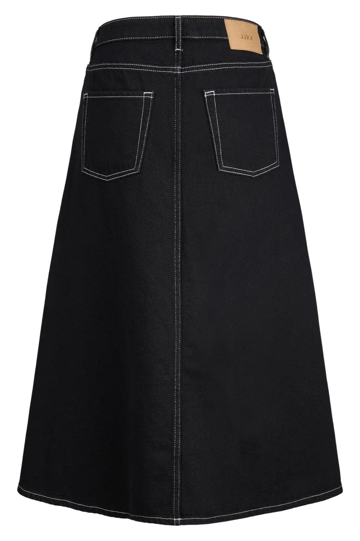 Jjxx - Jxalexa Long Denim Skirt - 4787321 Black Denim