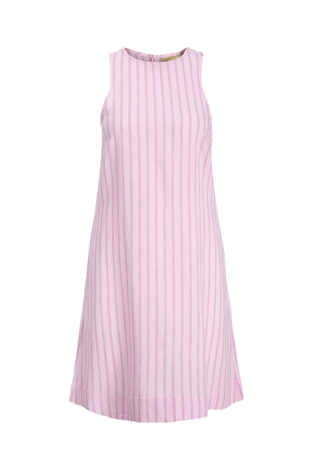 Jjxx - Jxalmira Linen Ble Short Sl Dress Ln - 4919740 Pink Lady Fiji Flower