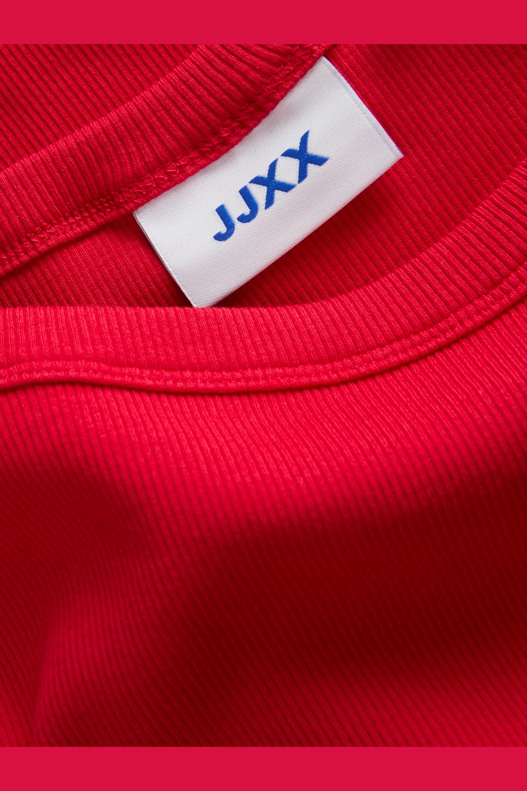 Jjxx - Jxfifi Str 3/4 Boatneck Top - 5144848 Tango Red