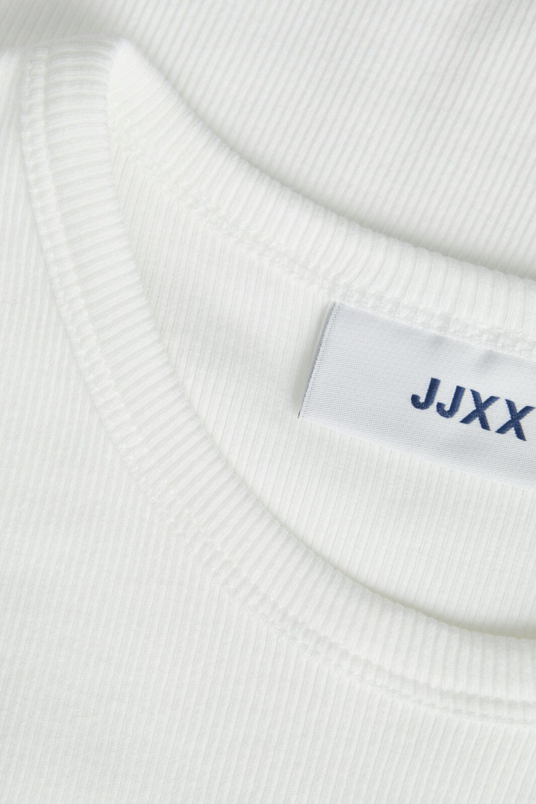 Jjxx - Jxfrankie Str Ss Rib Tee - 4244251 Bright White