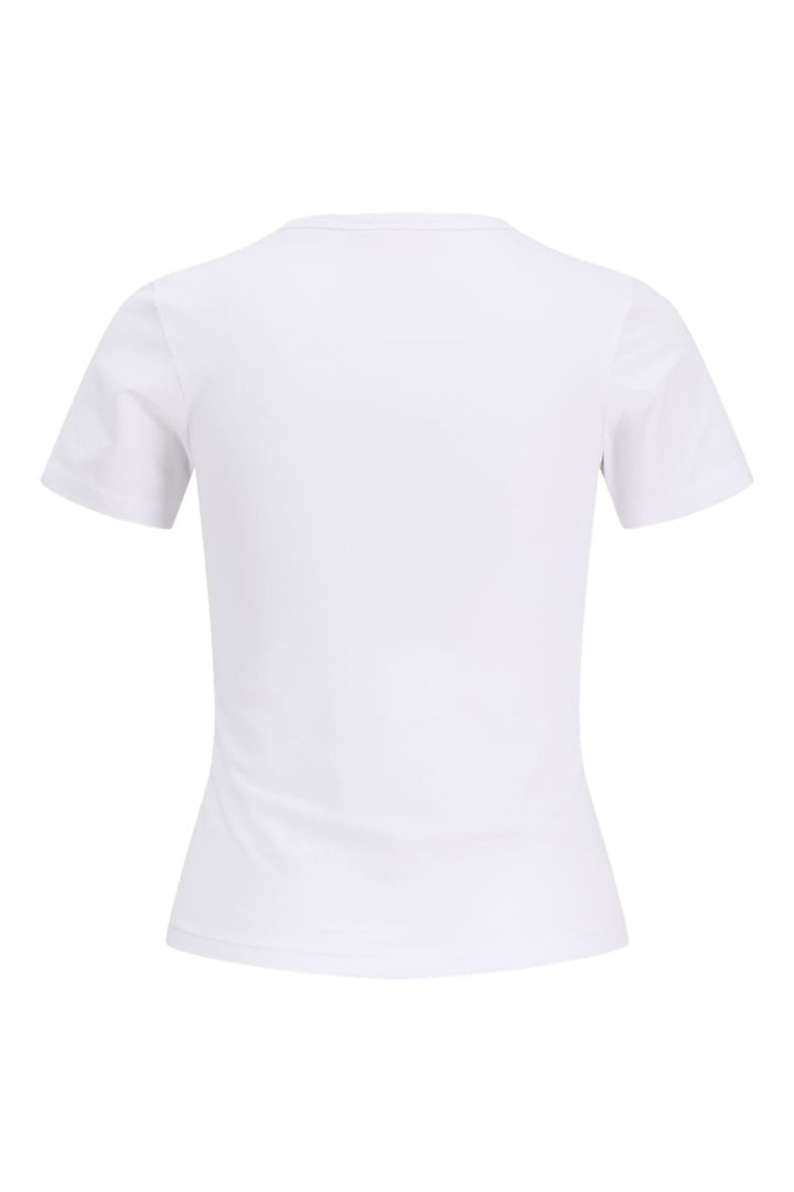 Jjxx - Jxgigi Str Ss Print Tee Stydaw25 - 5059616 Bright White Running Late