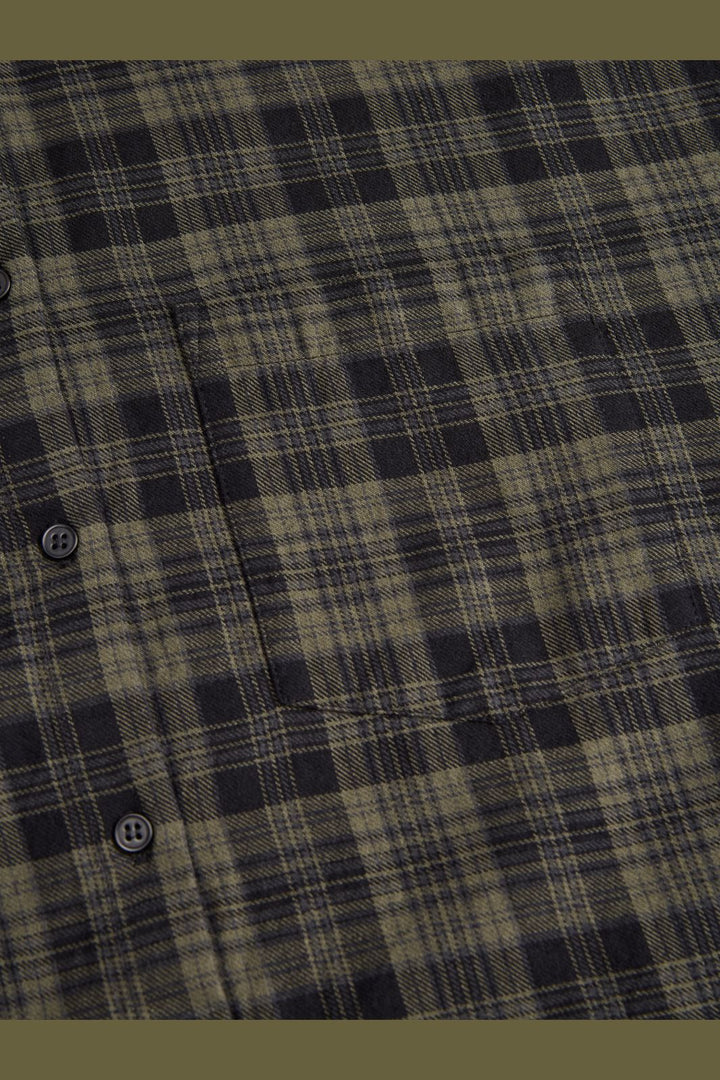 Jjxx - Jxjamie Check Flannel Ls Shirt - 5230193 Black Olive Night