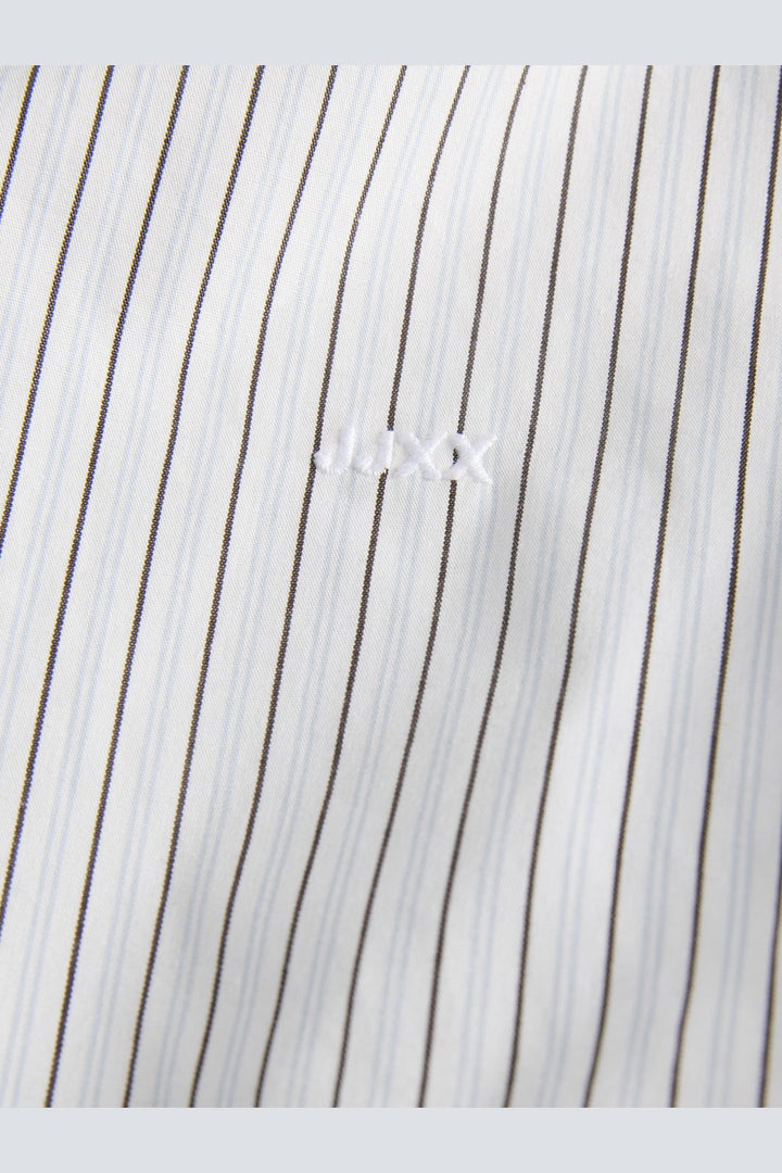 Jjxx - Jxjamie Ls Relaxed Poplin Shirt - 4919749 Skyway Stripes