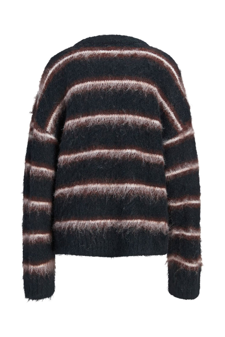 Jjxx - Jxjoe Crew Neck Knit - 5138874 Night Sky /Multi Stripes