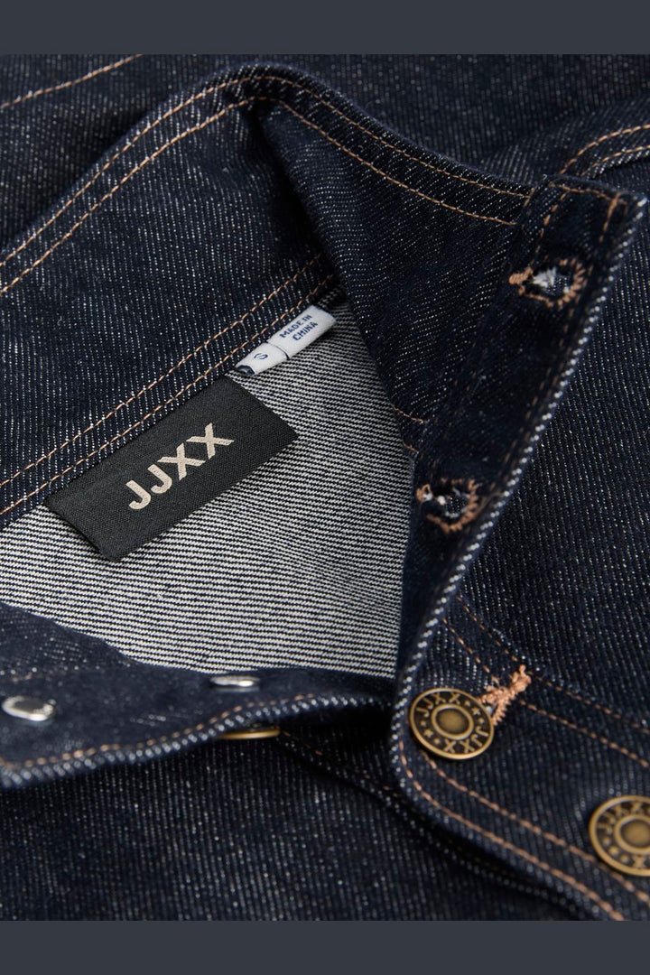 Jjxx - Jxlaila Ls Denim Pullover R326 - 4998826 Dark Blue Denim