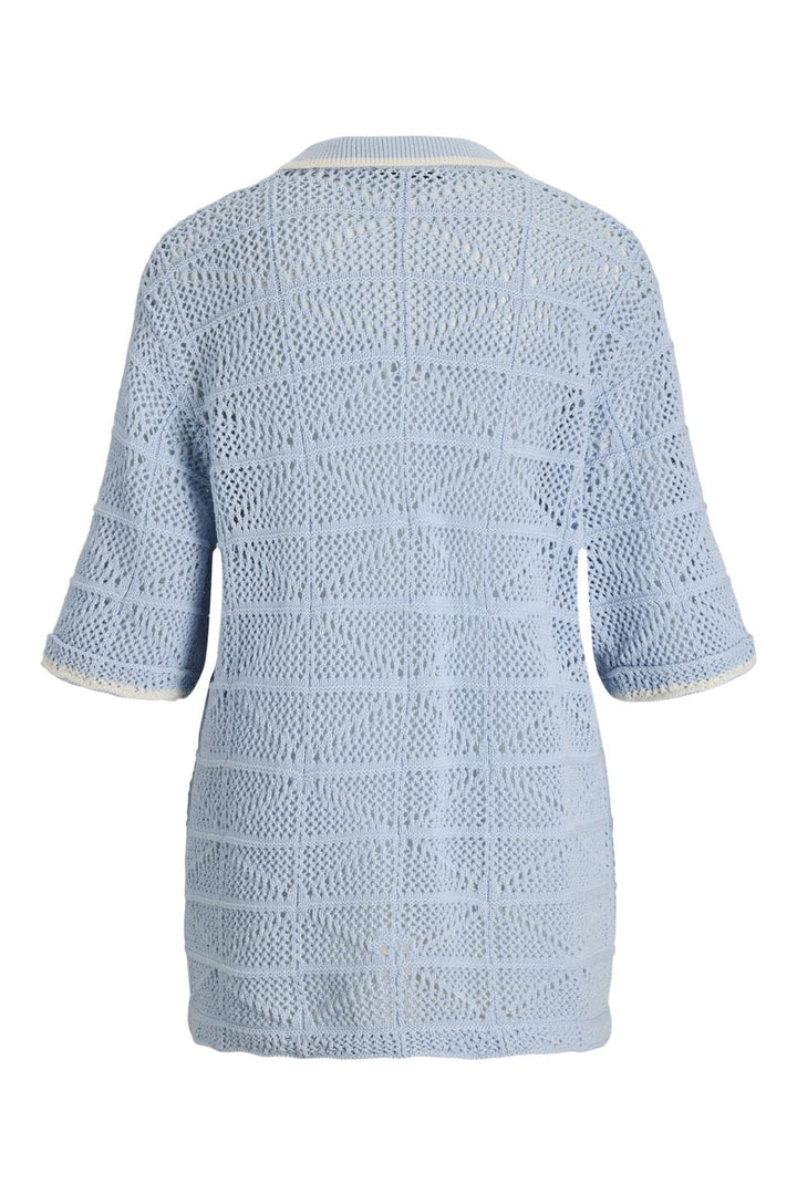 Jjxx - Jxretha Polo Knit Ln - 4859732 Skyway /Vanilla Ice