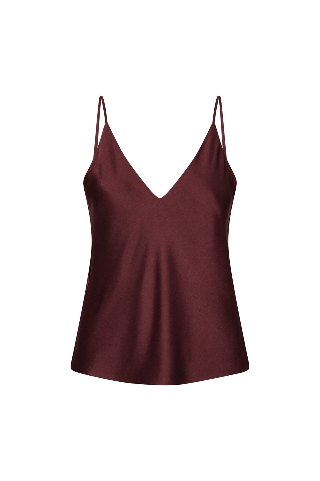 Karmamia - Camisole Top 2592 - Semi Rich Wine