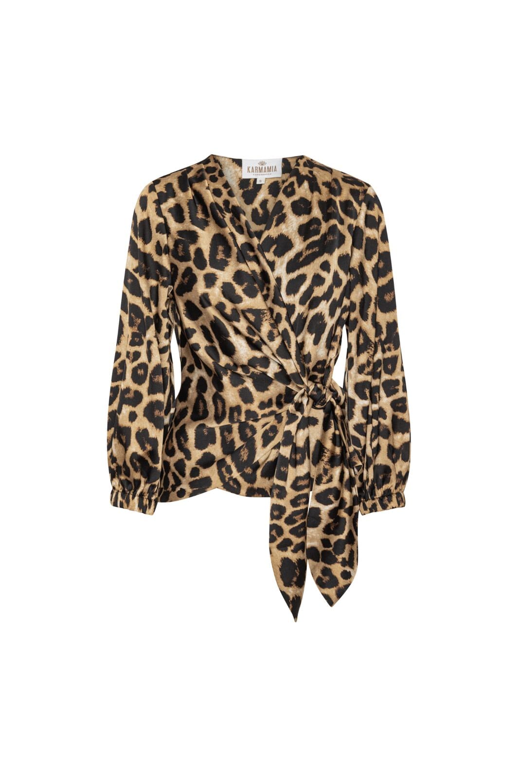 Karmamia - Elena Blouse 2211 - Hammered Leopard