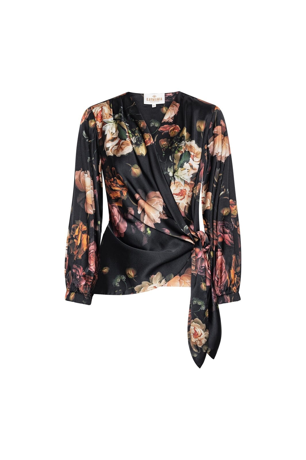 Karmamia - Elena Blouse 2507 - Scarlett Flower