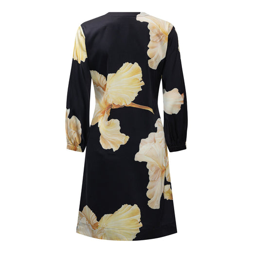 Karmamia - Faye Mini Dress 2350 - Gold Maxi Flower Kjoler 