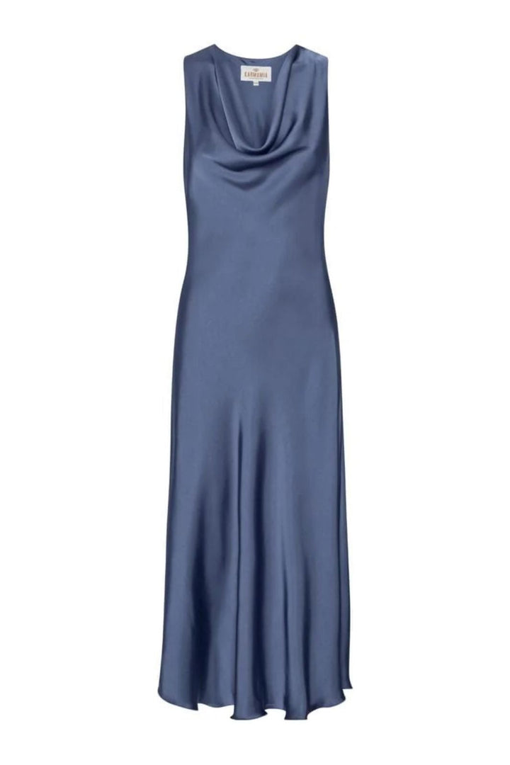 Karmamia - Flow Dress 2237 - Semi Rich Crown Blue