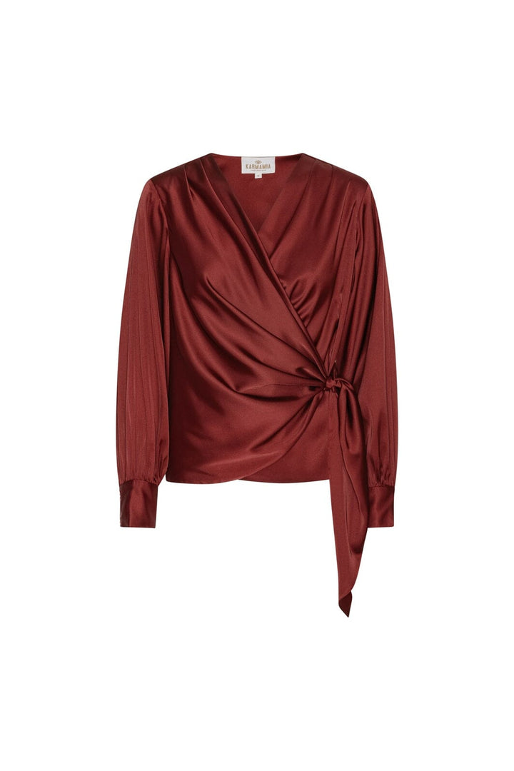Karmamia - Ines Blouse 2316 - Bordeaux