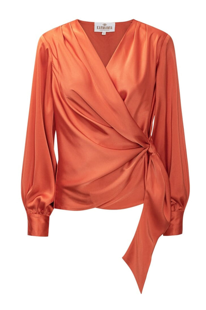 Karmamia - Ines Blouse 2367 - Semi Rich Sunset