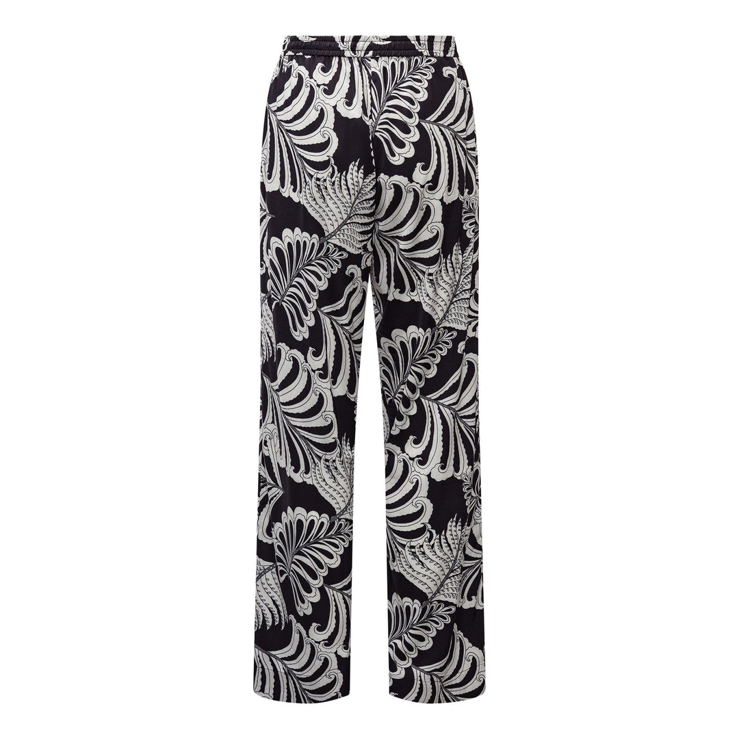 Karmamia - Lou Pants 2374 - Navy Palm Bukser 