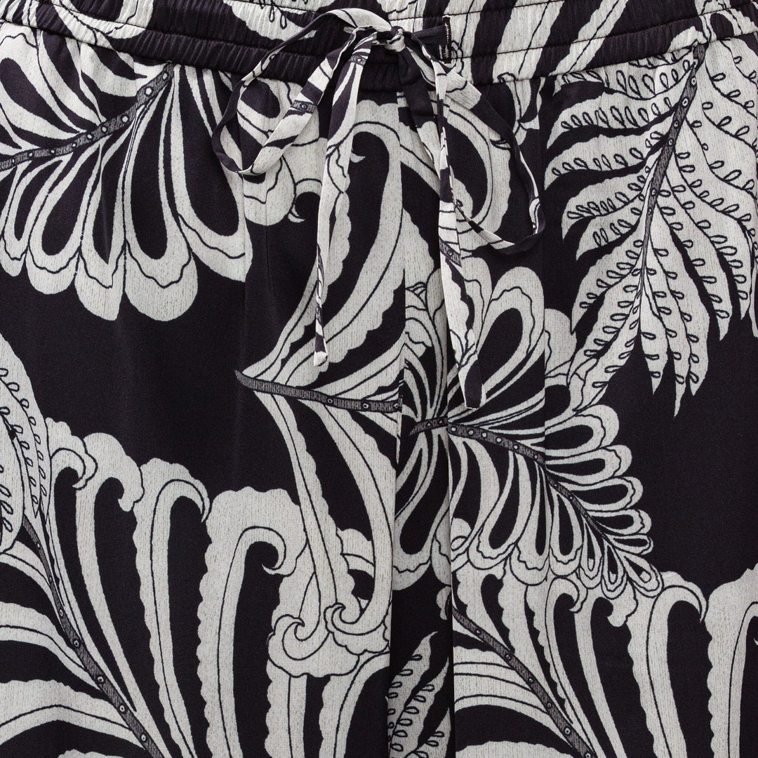 Karmamia - Lou Pants 2374 - Navy Palm Bukser 