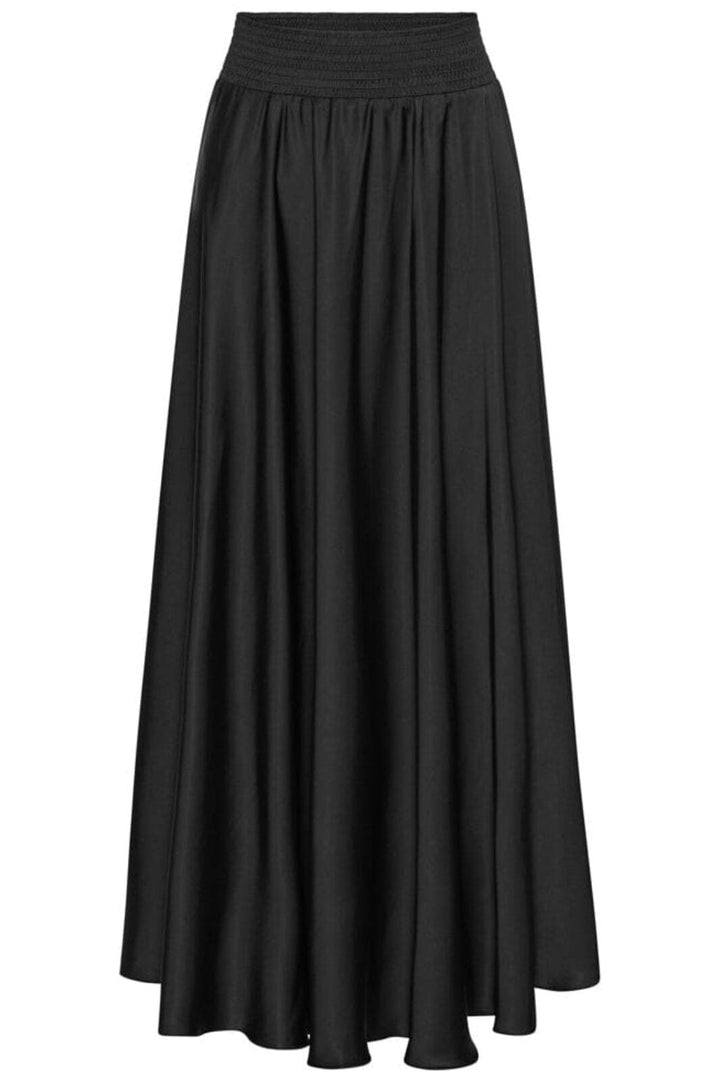Karmamia - Savannah Skirt 2294 - Semi Rich Black Nederdele 