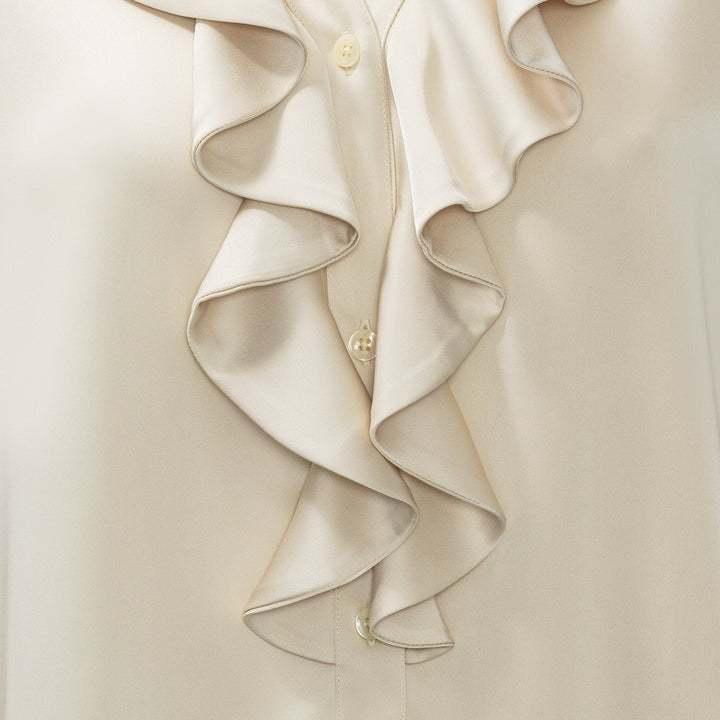 Karmamia - Sophia Blouse 2354 - Semi Rich Porcelain Bluser 