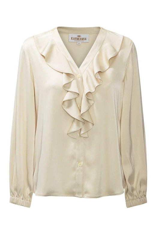 Karmamia - Sophia Blouse 2354 - Semi Rich Porcelain