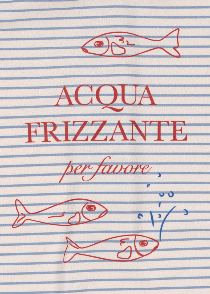 Konges Sløjd - Aster Onesie Grs Ks104642 - Stripe Bluie Bodystockings 