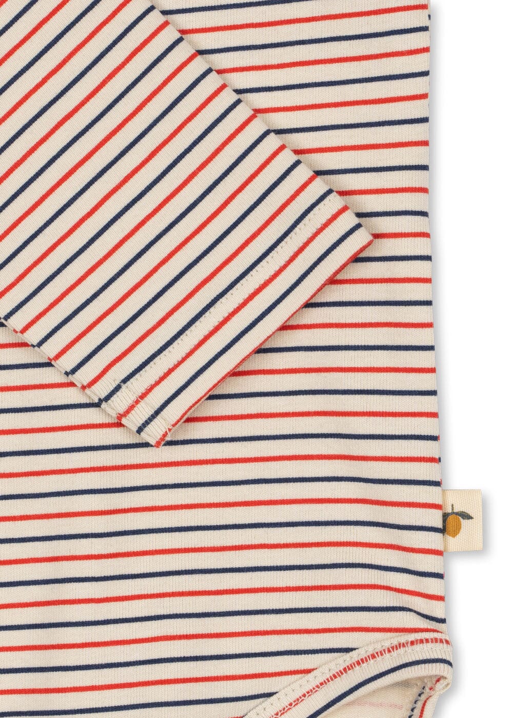 Konges Sløjd - Basic Ls Body Gots Ks104673 - Stripe Tricolore Petit Bodystockings 