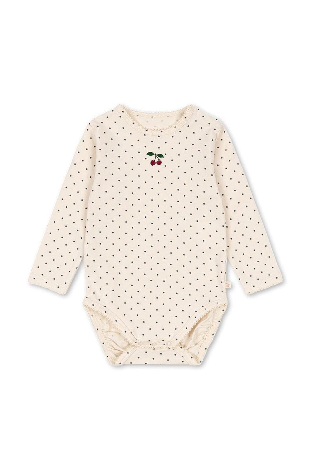 Konges Sløjd - Basic Ls Body Gots Ks105896 - Blue Dot