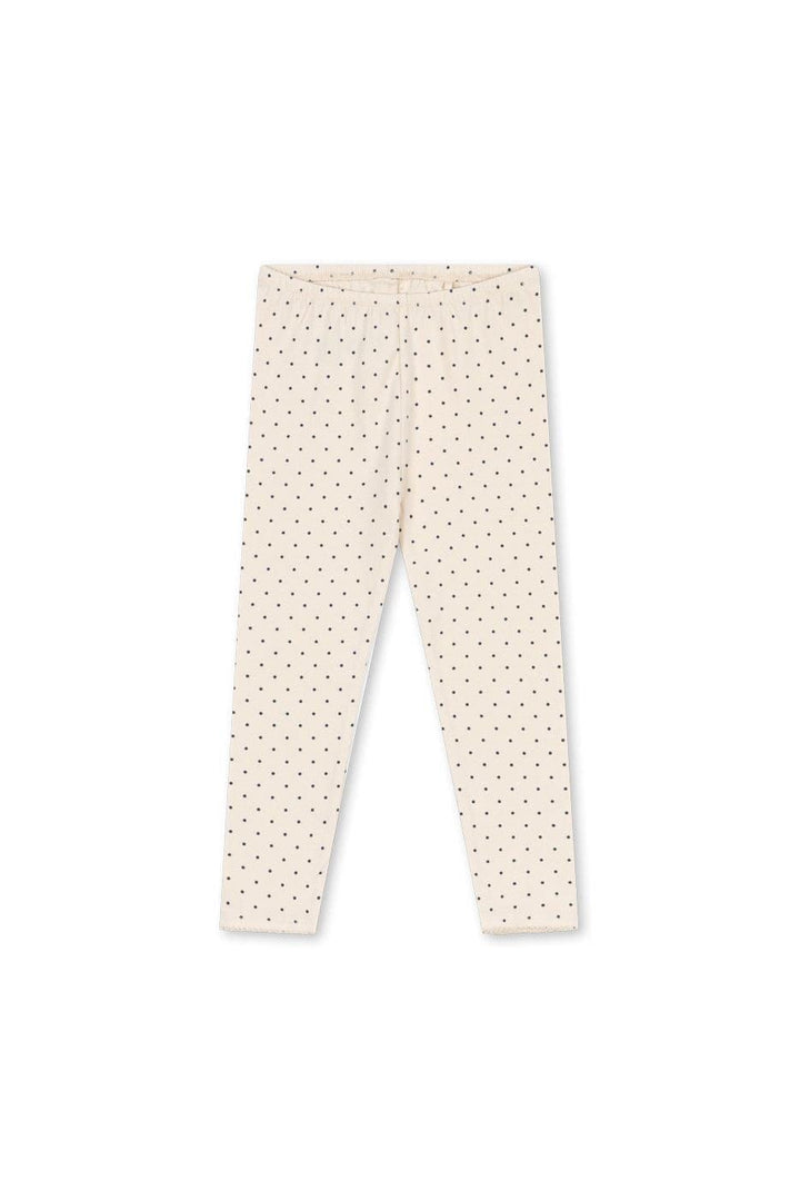 Konges Sløjd - Basic Pants Gots Ks105899 - Blue Dot Bukser 