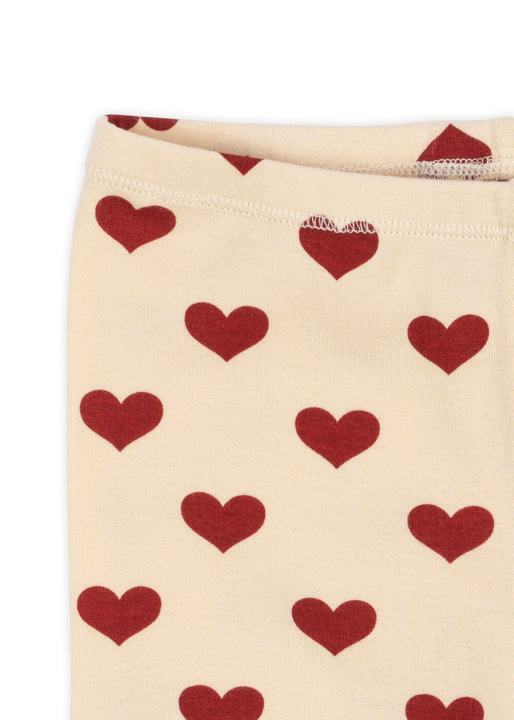 Konges Sløjd - Basic Short Leggings Gots Ks105658 - Amour Rouge
