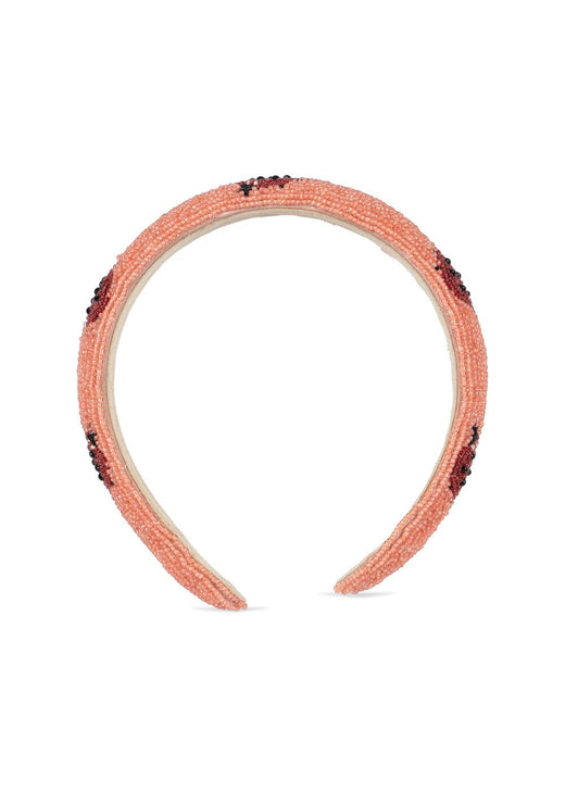 Konges Sløjd - Beaded Hairbrace Ks104219 - Ladybug Hårbånd 