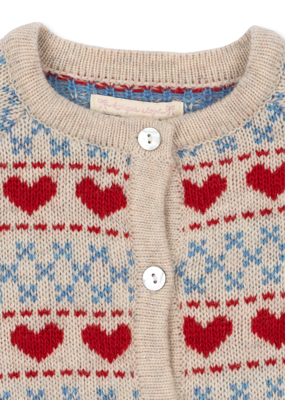 Konges Sløjd - Belou Cardigan Ks105906 - Heart Cardigans 