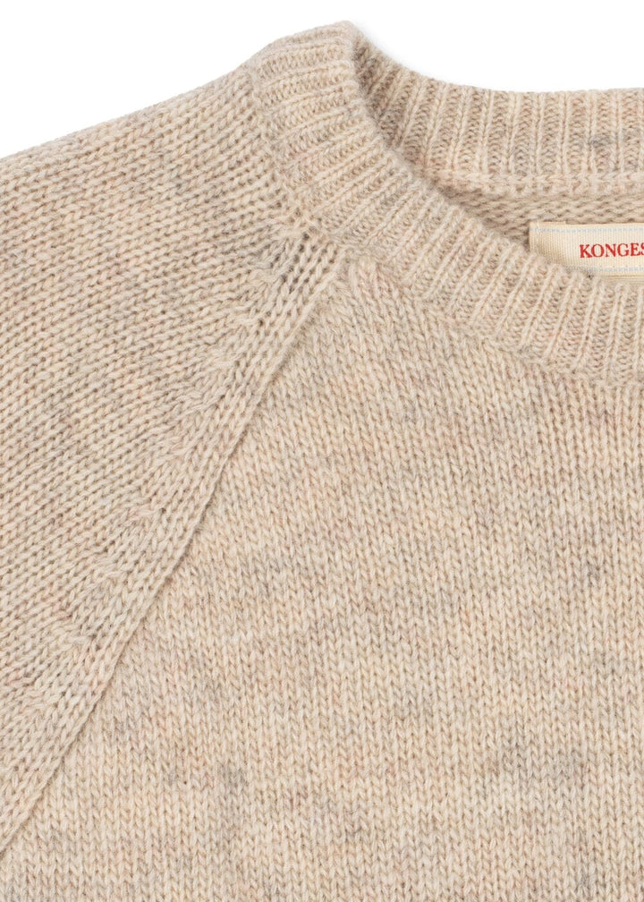 Konges Sløjd - Billi Knit Sweater Ks105921 - Off White Strikbluser 
