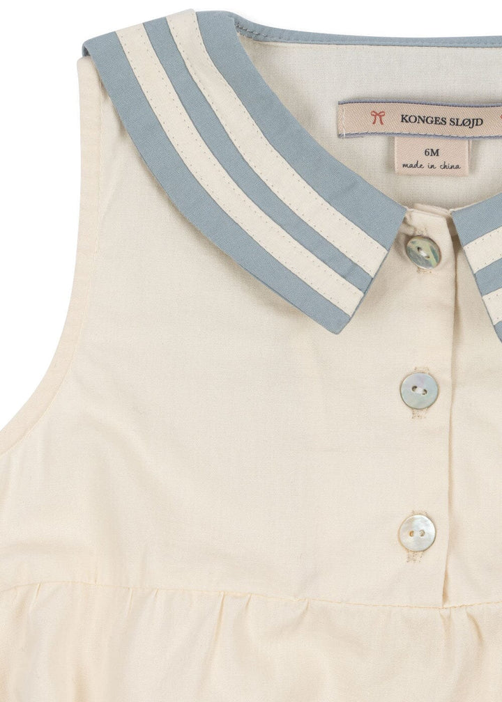 Konges Sløjd - Celebration Sailor Romper Gots Ks103575 - Ashley Blue Buksedragter 
