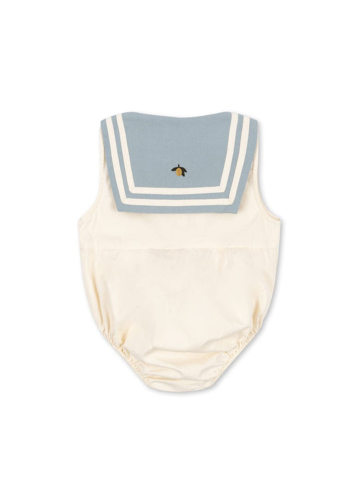 Konges Sløjd - Celebration Sailor Romper Gots Ks103575 - Ashley Blue Buksedragter 