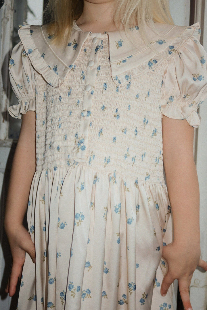 Konges Sløjd - Celebration Sheeny Smock Dress Ks103568 - Rosa Bleu Kjoler 