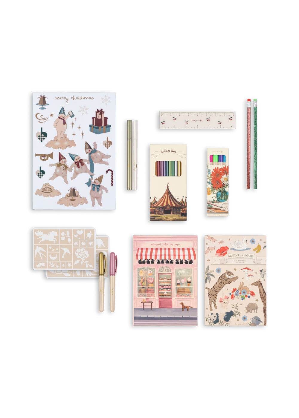 Konges Sløjd - Christmas Calendar With 24 Gifts Ks104251 - Beige Interiør 