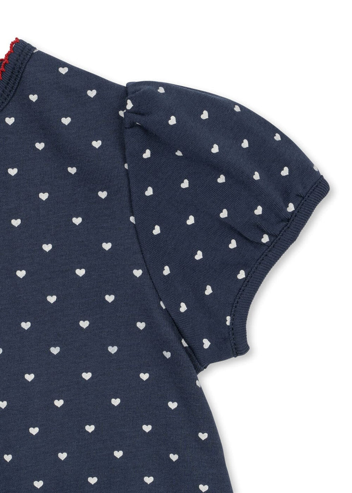 Konges Sløjd - Classic Tee Gots Ks104735 - Heart Blues T-shirts 