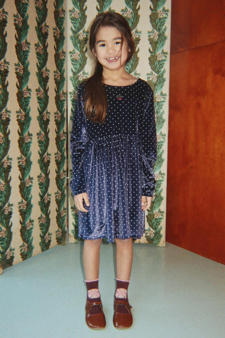 Konges Sløjd - Ditzy Dress Grs Ks106444 - Ditzy Dot Kjoler 
