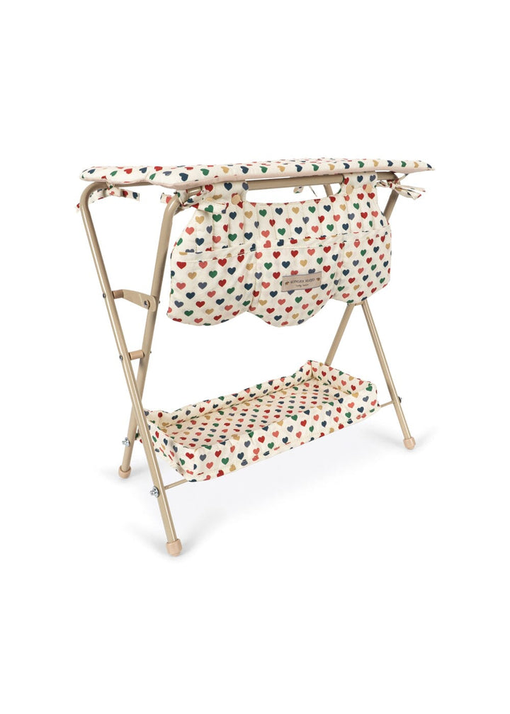 Konges Sløjd - Doll Changing Table Ks106451 - Coeur Coloré