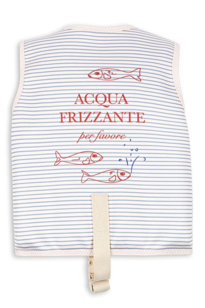 Konges Sløjd - Ellis Swim Vest Ks104783 - Stripe Bluie