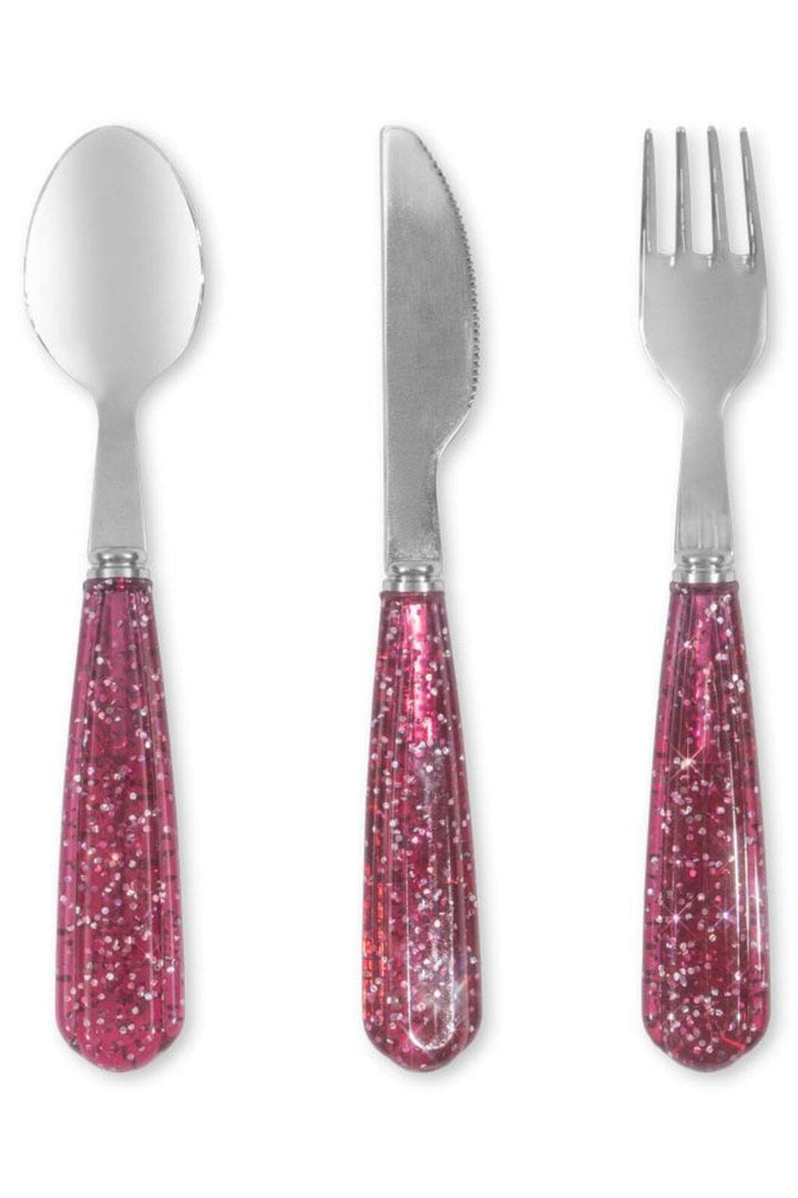 Konges Sløjd - Glitter Cutlery Ks103030 - Sparkling Sangria