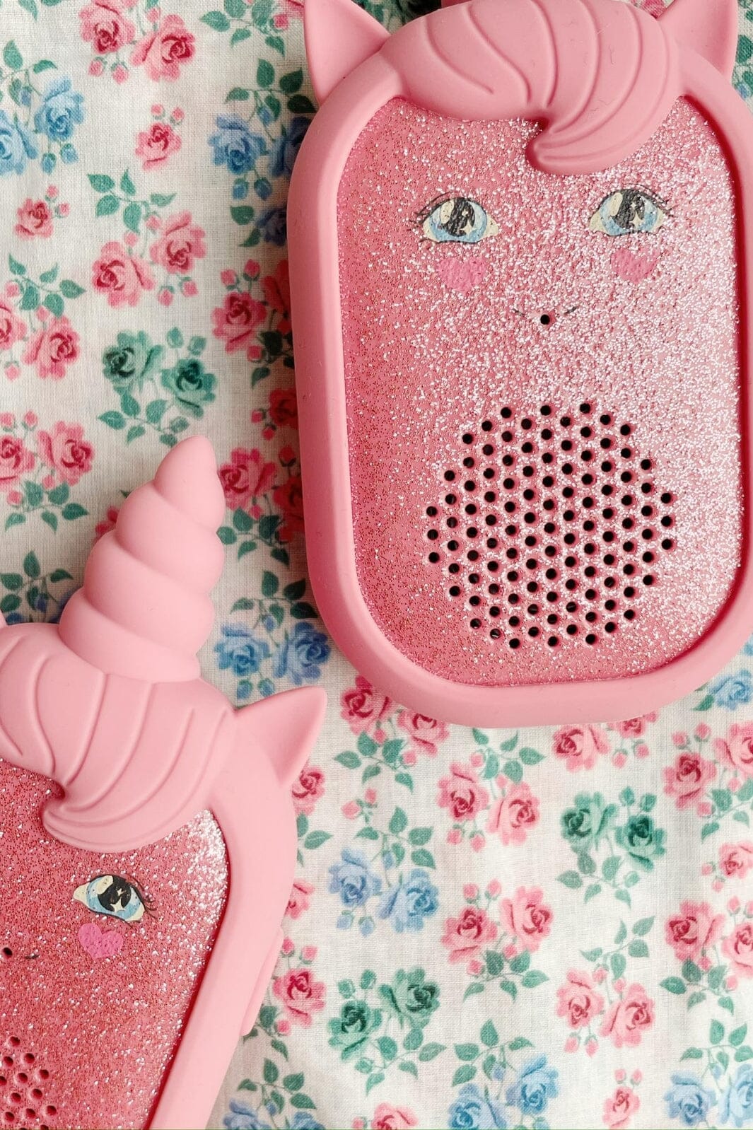 Konges Sløjd - Glitter Unicorn Walkie Talkie Ks103144 - Sparkling Pink
