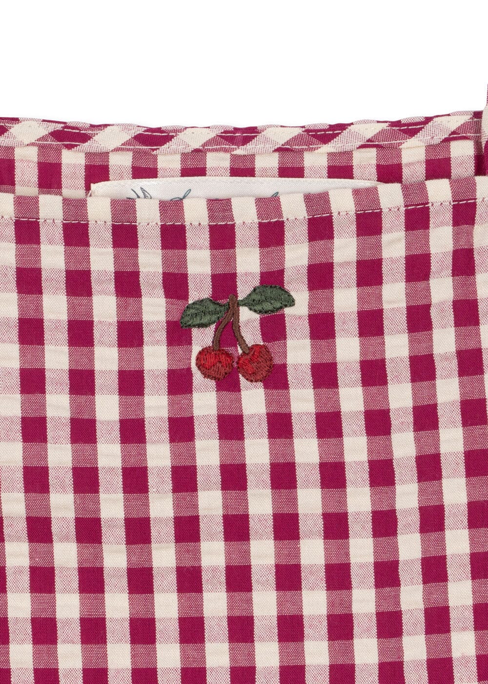 Konges Sløjd - Isotta Dress Gots Ks105603 - Raspberry Check