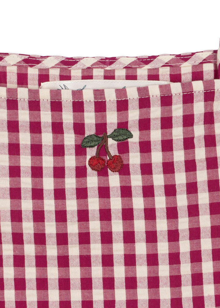 Konges Sløjd - Isotta Dress Gots Ks105603 - Raspberry Check