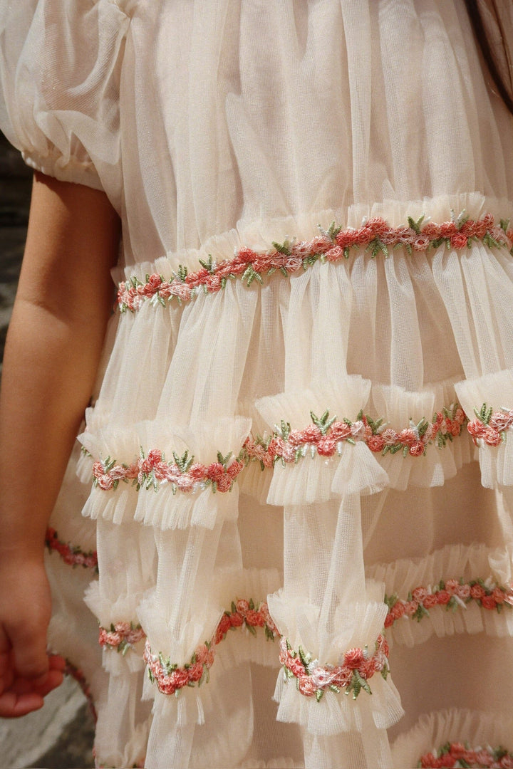 Konges Sløjd - Joelle Dress Ks104871 - Buttercream Kjoler 