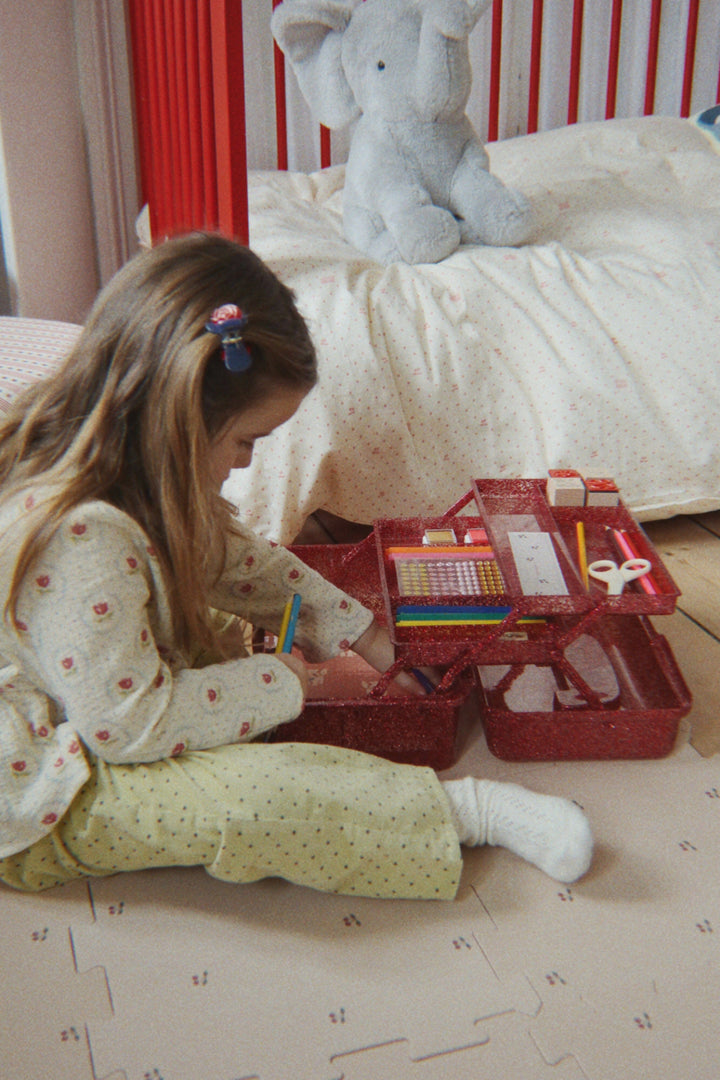 Konges Sløjd - Junior Bedding Gots Ks106050 - Cherry Dot Sengesæt 