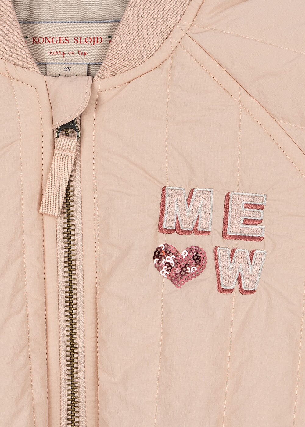 Konges Sløjd - Juno Kitty Bomber Jacket Ks104879 - Cameo Rose Jakker 